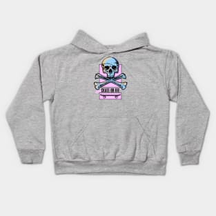 Jolly Roger - Skate or Die Kids Hoodie